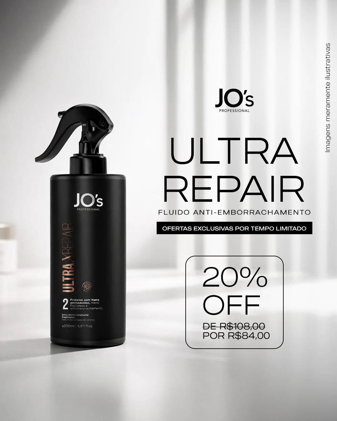 Fluído Anti-emborrachamento Ultra X Repair Jo's (20% OFF)